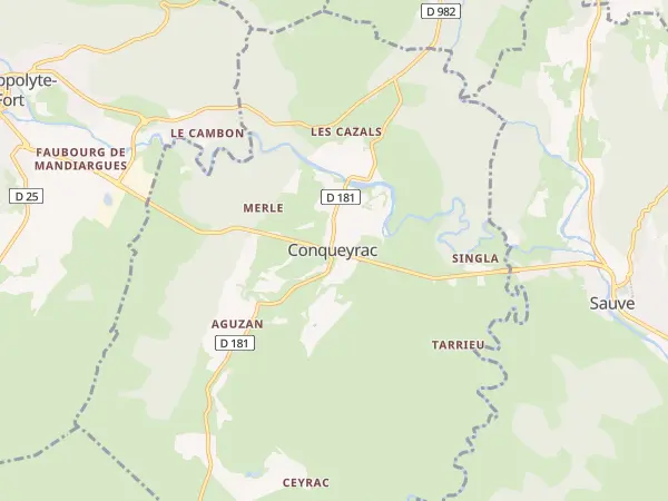 Plan de Conqueyrac