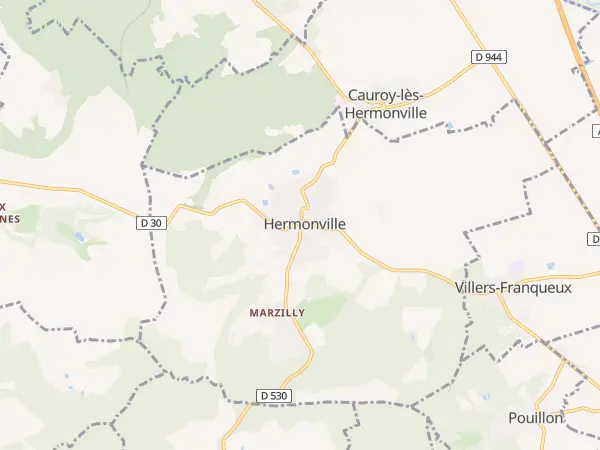 Plan de Hermonville