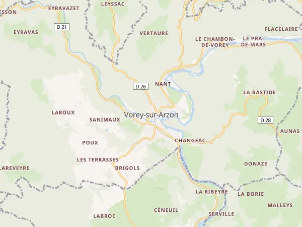 Plan de Vorey