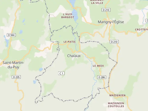 Plan de Chalaux