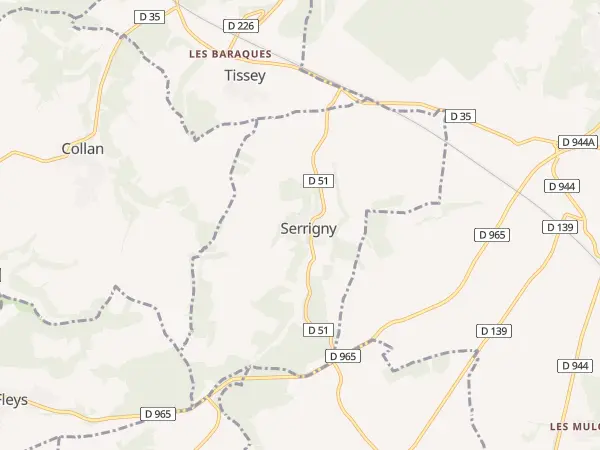 Plan de Serrigny