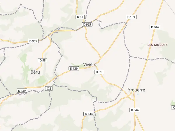 Plan de Viviers