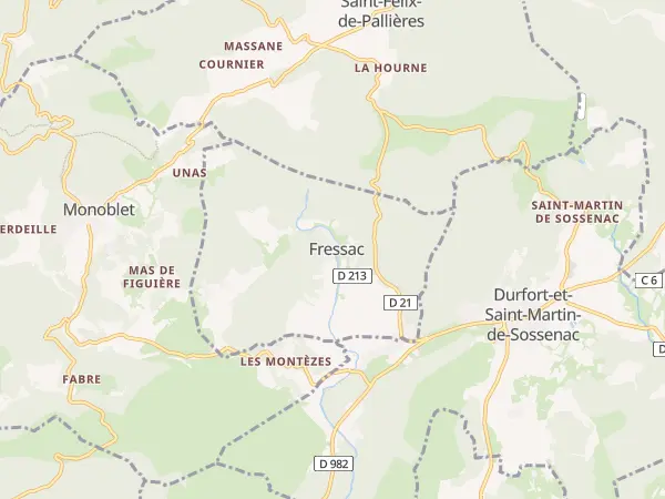 Plan de Fressac