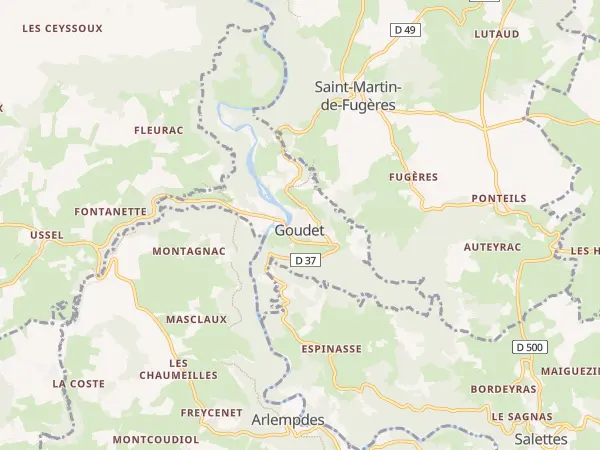 Plan de Goudet
