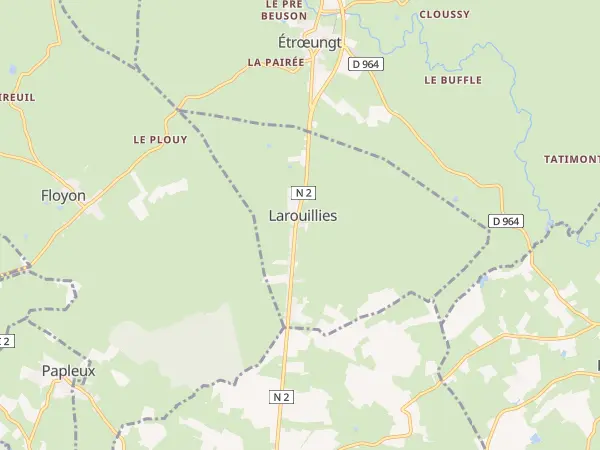 Plan de Larouillies