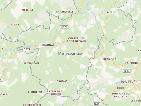 Plan de Marly-sous-Issy