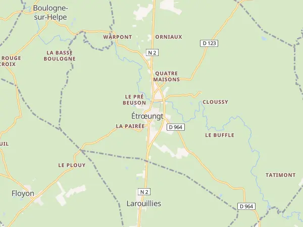 Plan de Étrœungt
