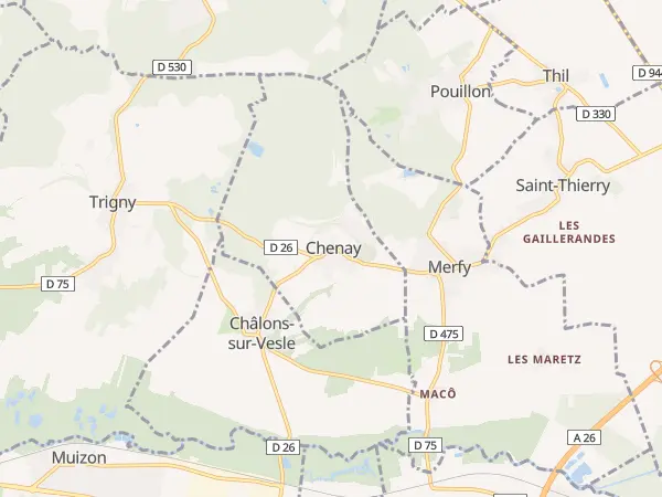 Plan de Chenay