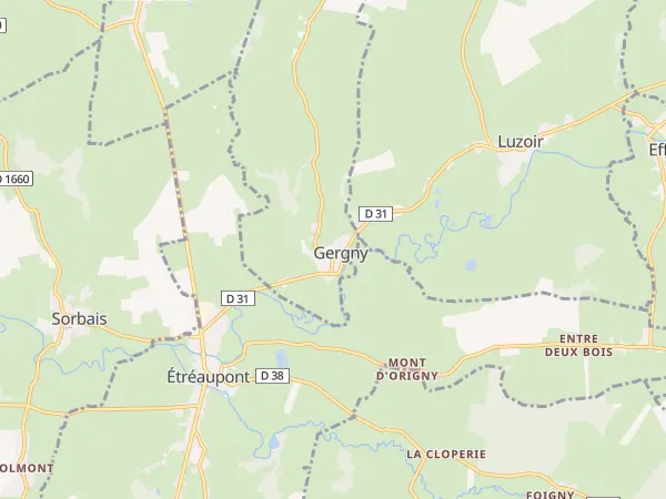 Plan de Gergny