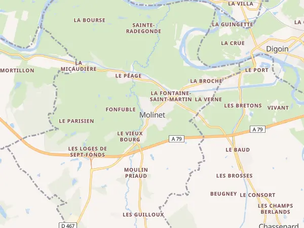 Plan de Molinet