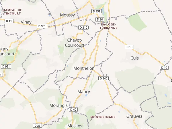 Plan de Monthelon