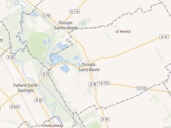 Plan de Droupt-Saint-Basle