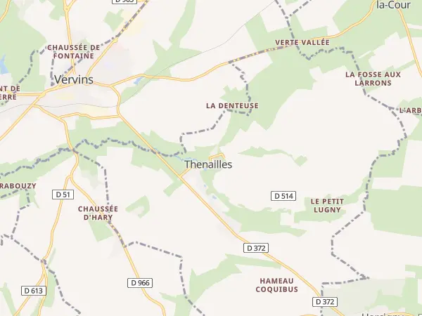 Plan de Thenailles