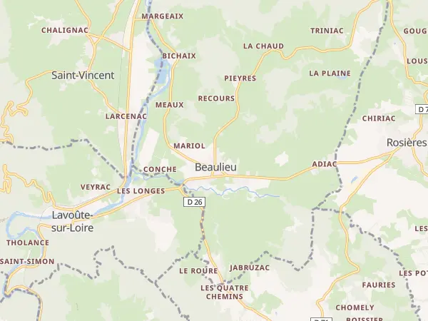 Plan de Beaulieu