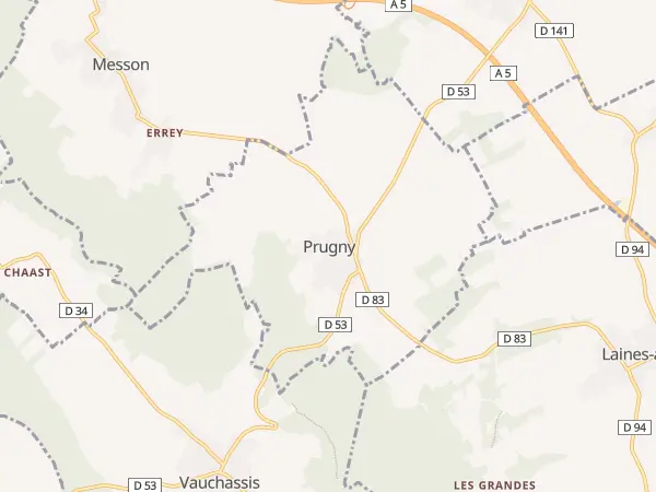 Plan de Prugny