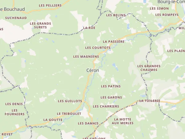 Plan de Céron