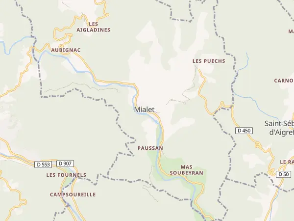 Plan de Mialet