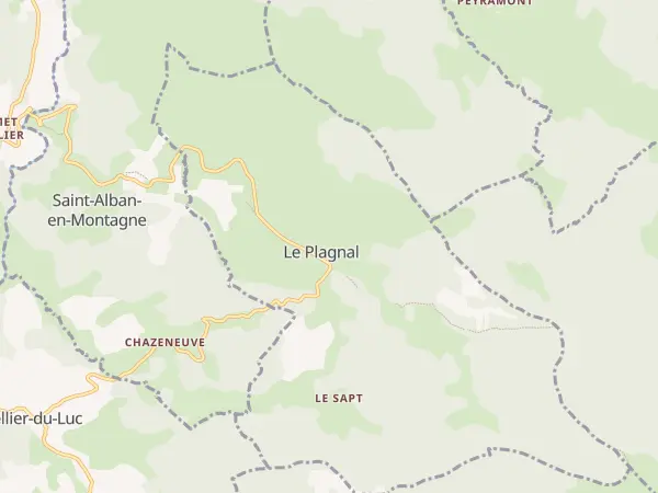 Plan du Plagnal