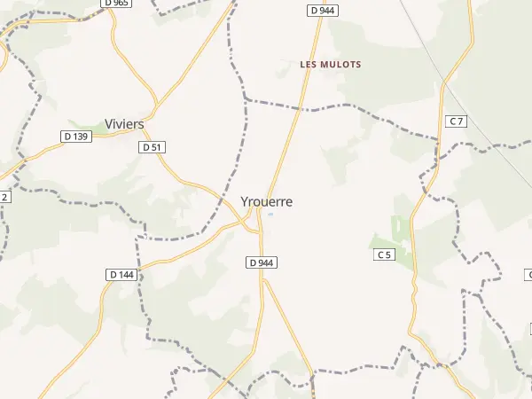 Plan de Yrouerre