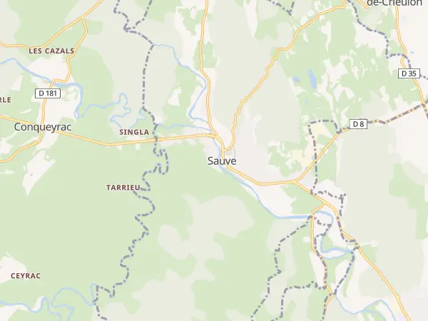 Plan de Sauve