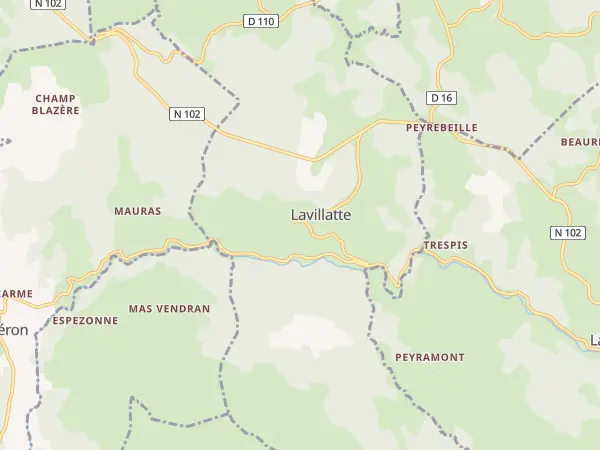 Plan de Lavillatte