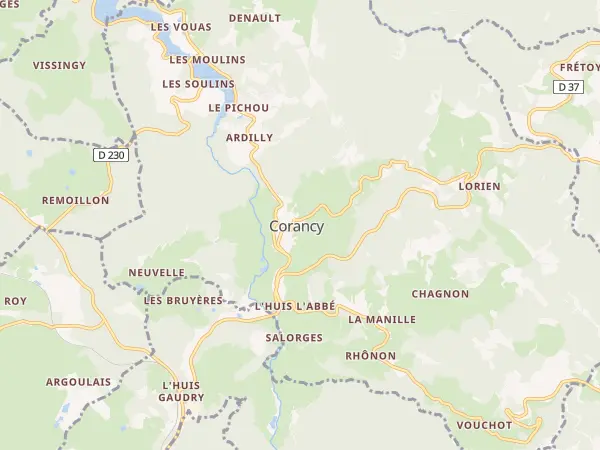 Plan de Corancy
