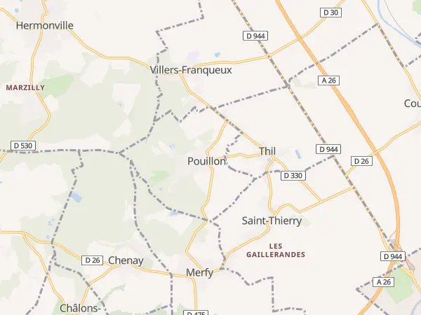 Plan de Pouillon