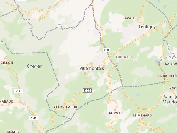 Plan de Villemontais