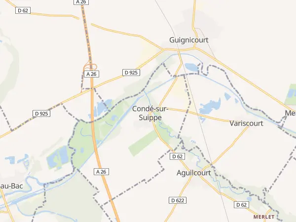 Plan de Condé-sur-Suippe
