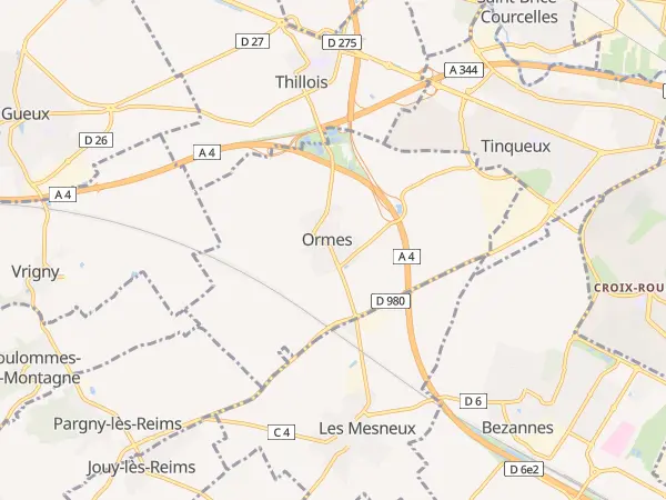 Plan de Ormes