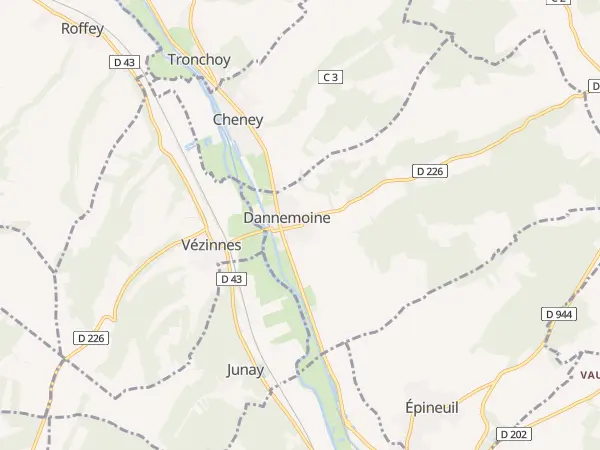 Plan de Dannemoine