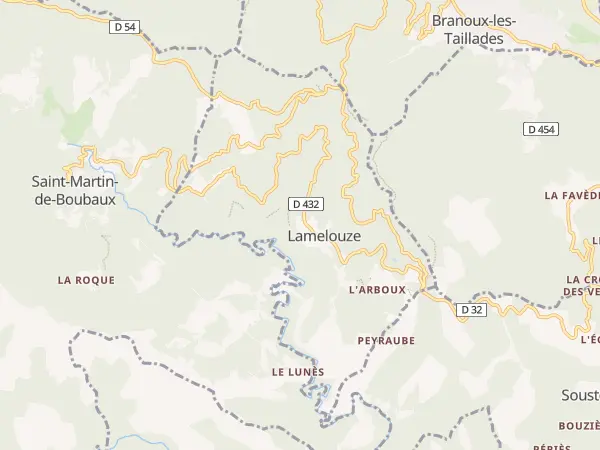 Plan de Lamelouze