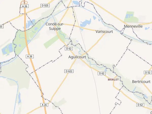 Plan de Aguilcourt