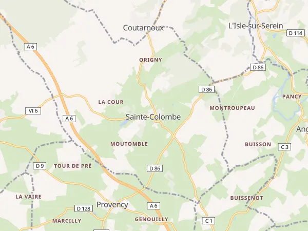 Plan de Sainte-Colombe