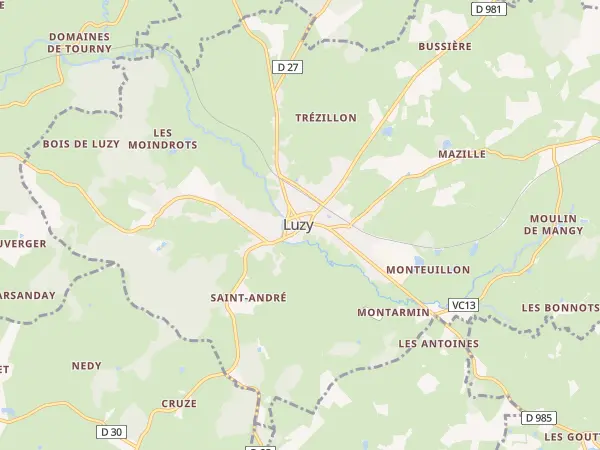 Plan de Luzy