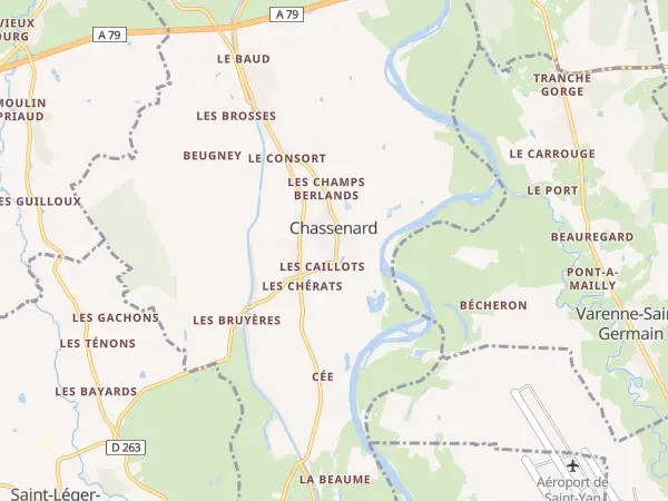 Plan de Chassenard