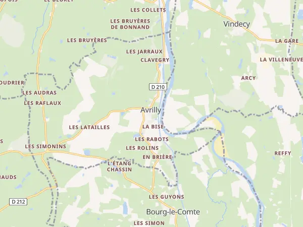 Plan de Avrilly