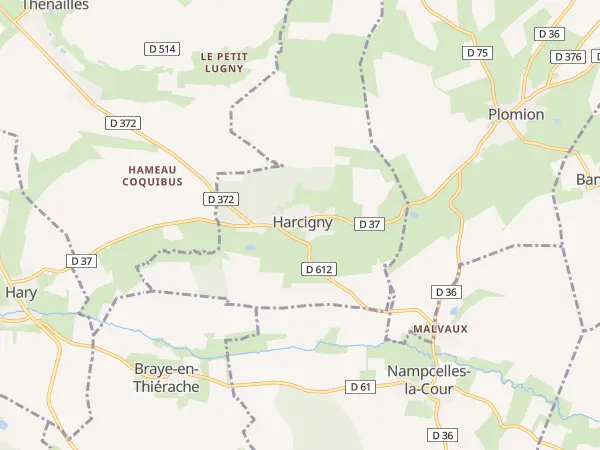 Plan de Harcigny