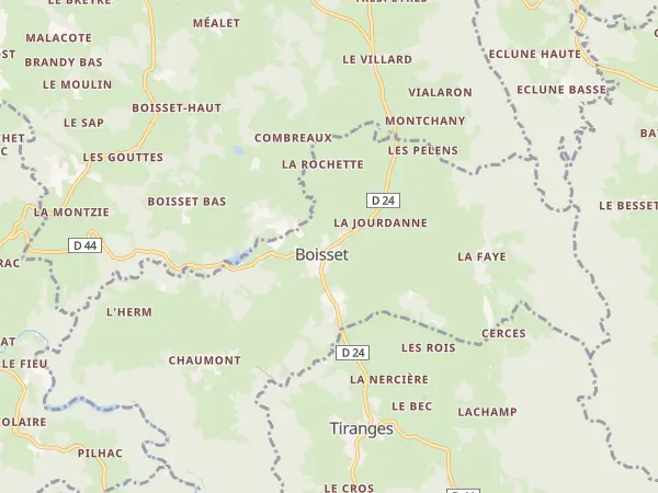 Plan de Boisset