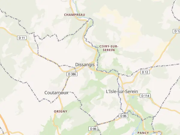 Plan de Dissangis
