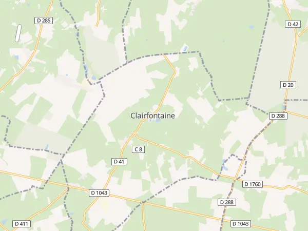 Plan de Clairfontaine