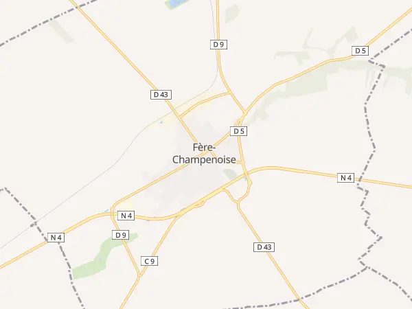 Plan de Fère-Champenoise