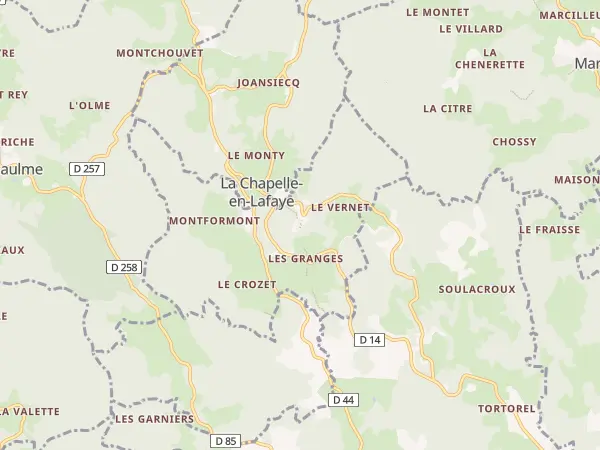 Plan de Montarcher
