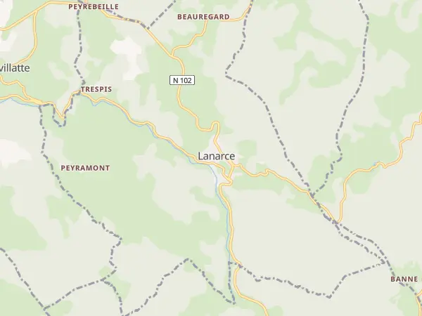 Plan de Lanarce