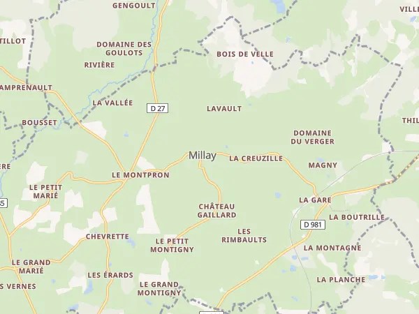 Plan de Millay
