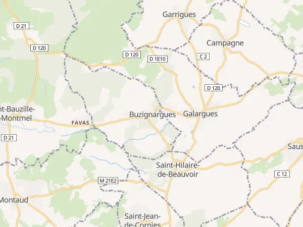 Plan de Buzignargues