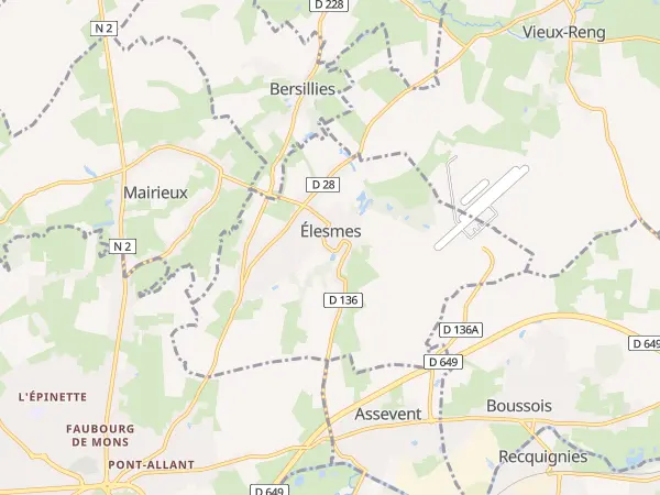 Plan de Élesmes