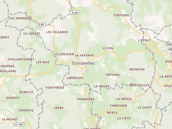 Plan de Estivareilles