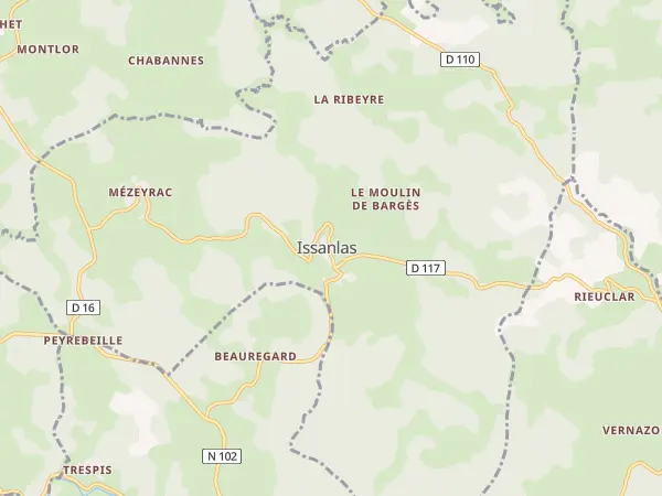 Plan de Issanlas