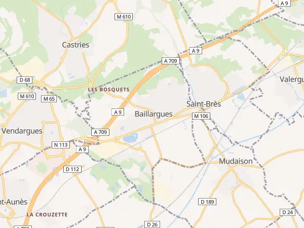 Plan de Baillargues